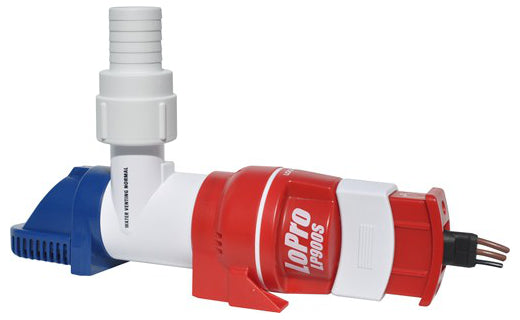 Rule LoPro Series Bilge Pump, Automatic, 900 gph, 12 volt