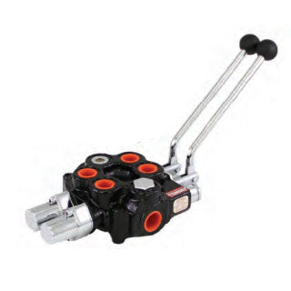 2 Spool Mono Block Directional Control Valve, 316 SS Spool