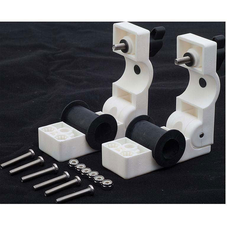 Sea-Dog, Removable Rail Mount Clamps, 3/4", 1", 1-1/4" Dia. (2 per Pack)