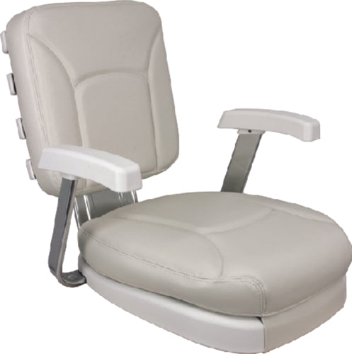 Springfield Ladder Back Seat With White Cushions