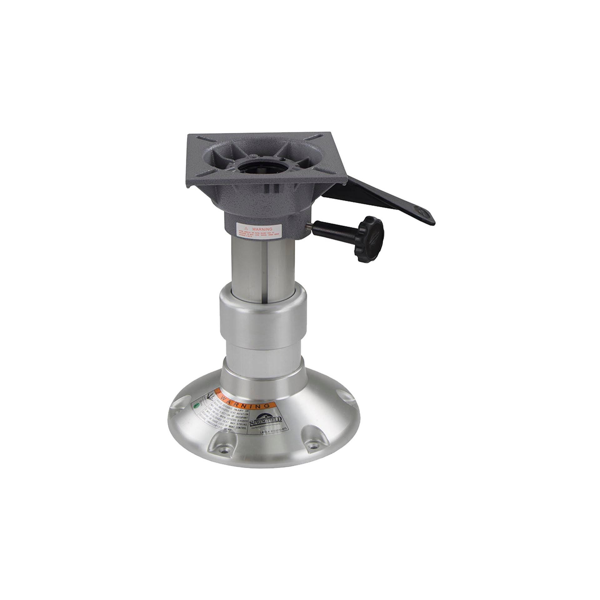 2-7/8″ EZ-Ride Wave Dampening Pedestal Package, 12" Pedestal