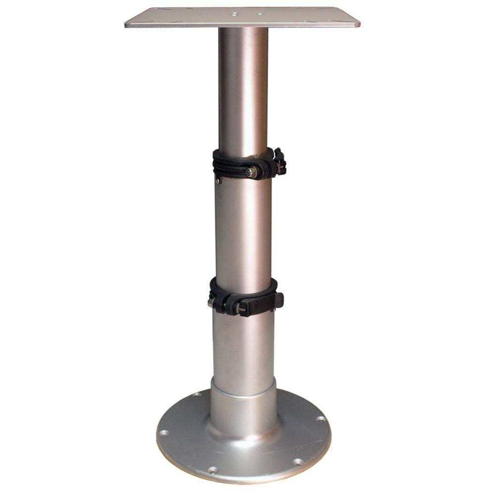 3-Stage Table Pedestal, Air Pressure Assisted, 12-3/4", 20", 28"