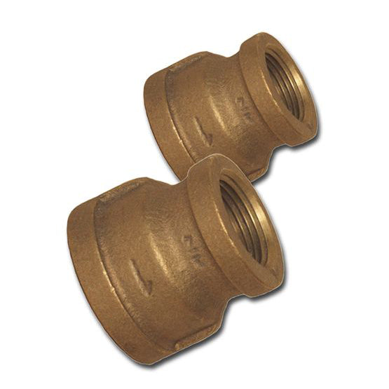Coupling Reducer, Bronze (Bell), 2"x1-1/4"