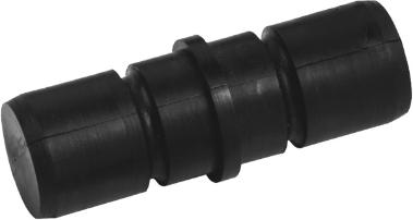 Sea-Dog Tube Connector for 7/8" O.D. Rail Tube, Black