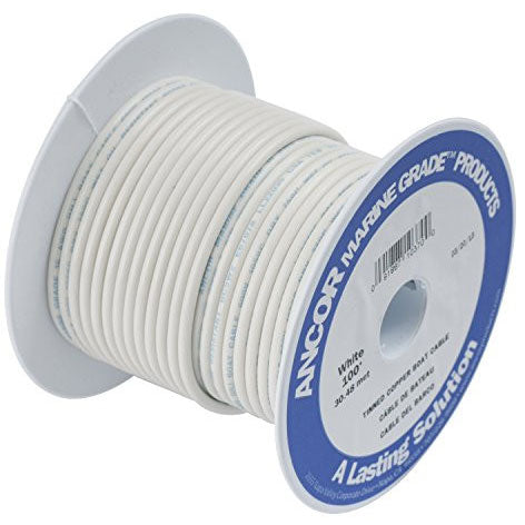 Primary Wire, 18 ga., White, per Foot