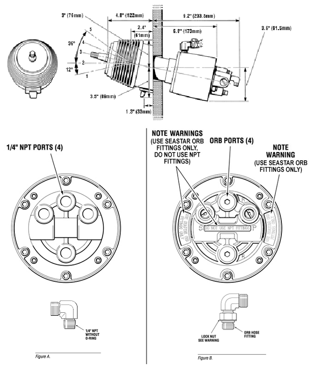 SeaStar Pro Sport Tilt Helm 2.0