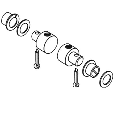 Seastar, CA68012P, Bearings Replacement Kit