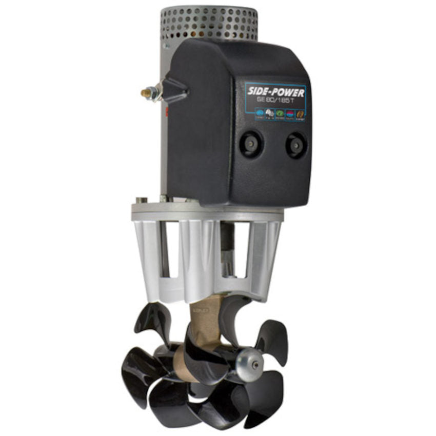 Side-Power Bow Thruster, 80 KGF (176 lbs.), 185 mm (7.28") Tunnel, 12 volt