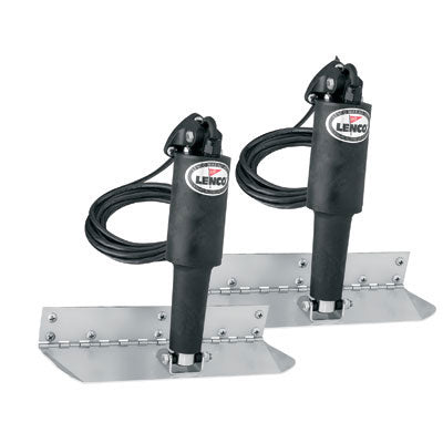 Ltd Space Trim Tab Kit, 4" X 12" Tabs, 14.5" Transom, 12v, No Switch