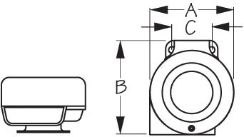 Max Blast - Single Mini Compact Horn
