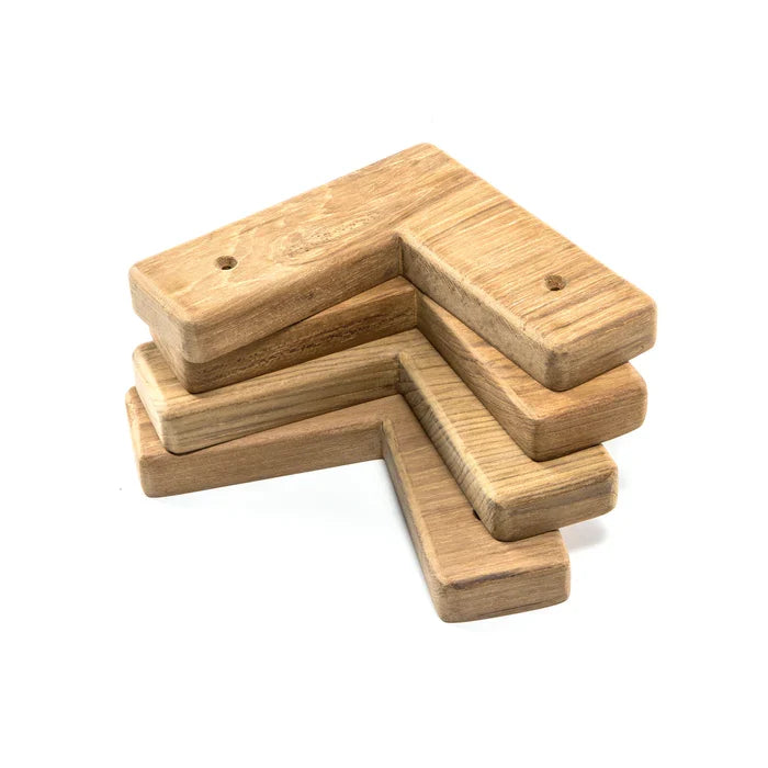 4-1/2" Premium Grade Teak Cooler/Box Chocks