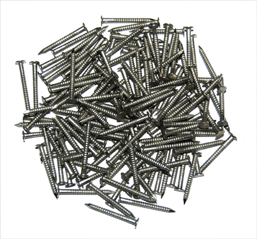 Stainless Nails, #12 (1-1/4") with Ring Shank, Half Pound