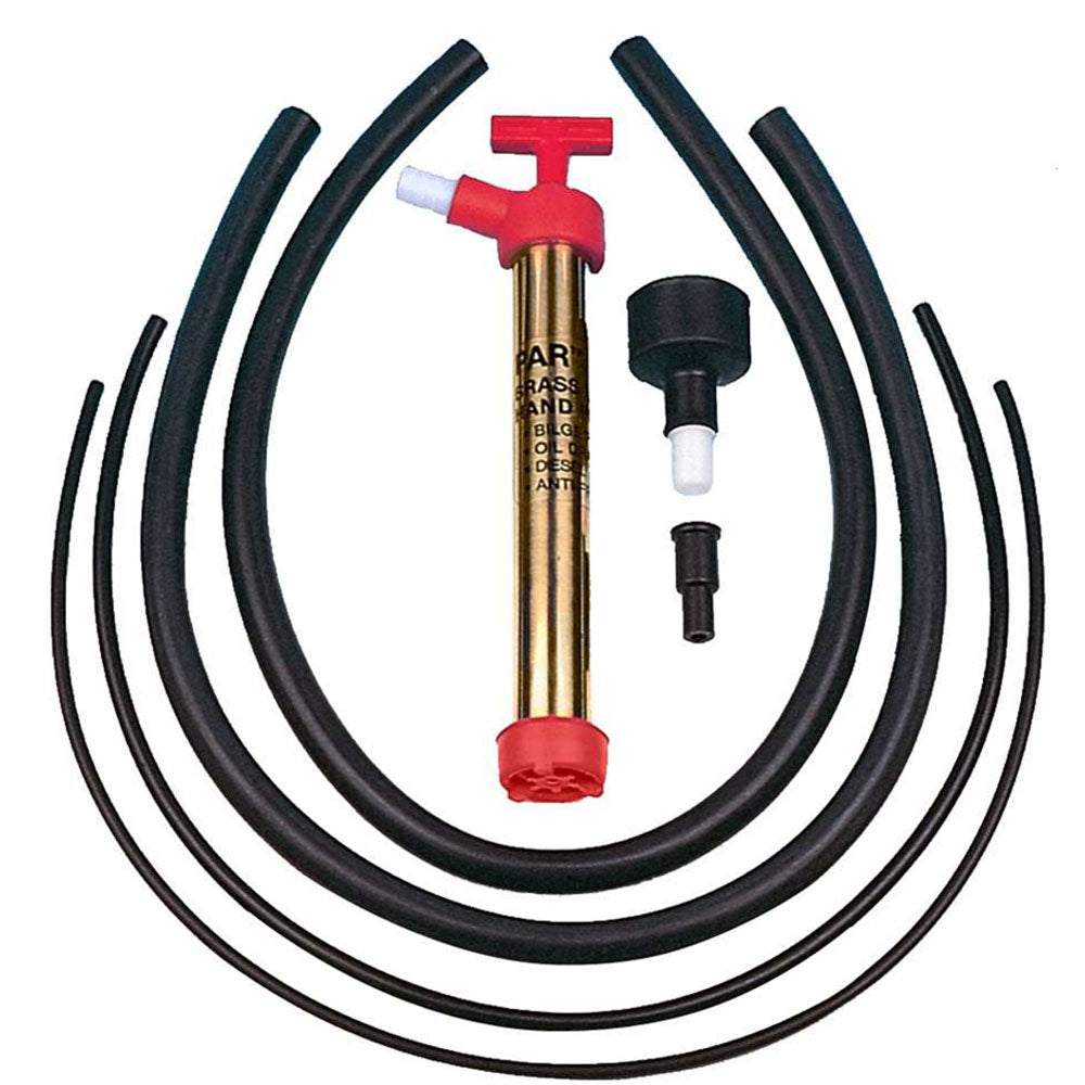 Jabsco, Utility Hand Pump, 12" Length, 26 Strokes Per Gallon, 33799-0000