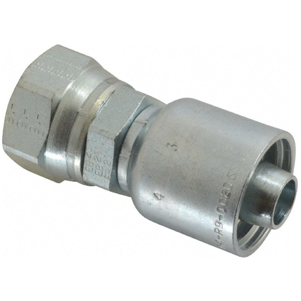 Female SAE 45 deg. - Swivel Straight, 3/8 x 3/8