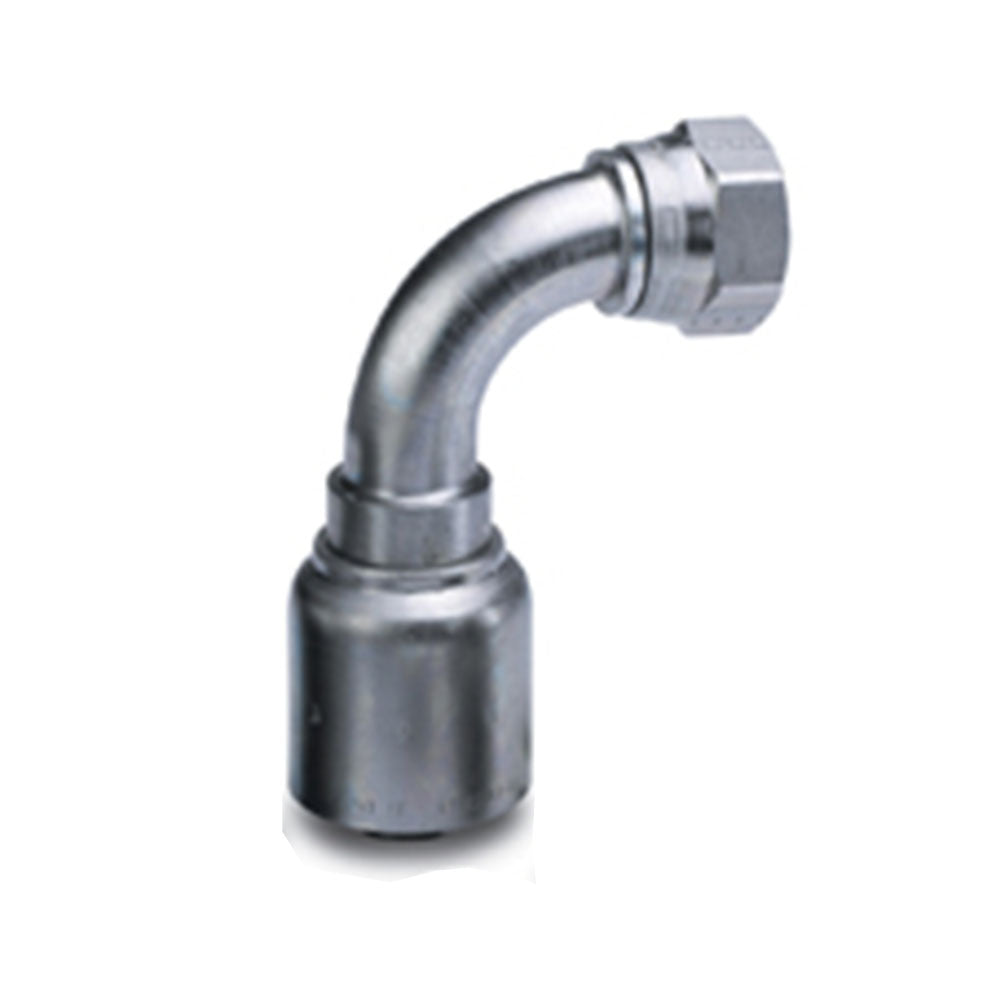 Female JIC 37 deg - Swivel 90 Elbow, 1-1/4 x 1-1/4