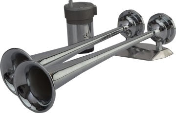 Trumpet Air Horn Long Twin w/ Compressor