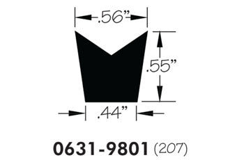 Freeman 18" Neoprene Replacement Gasket