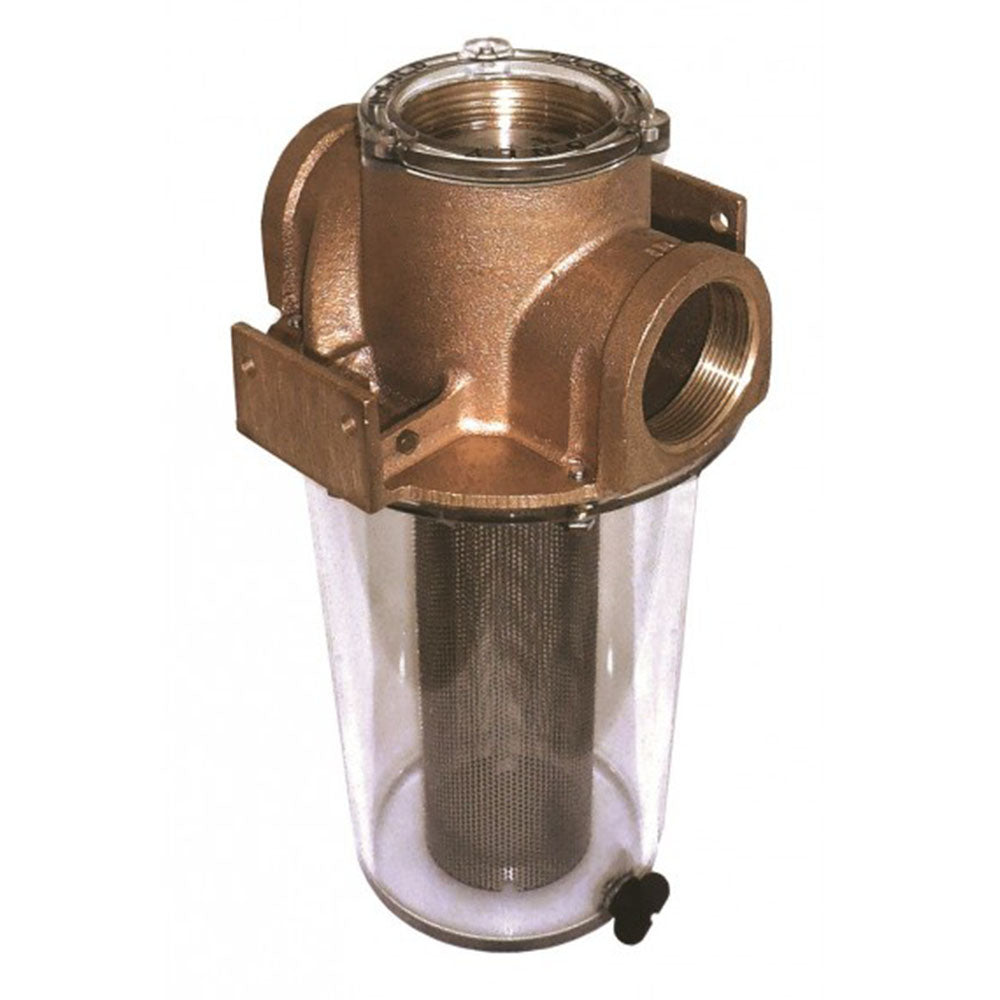 Groco 3/4" Stainless Steel Strainer with #304 SS Basket