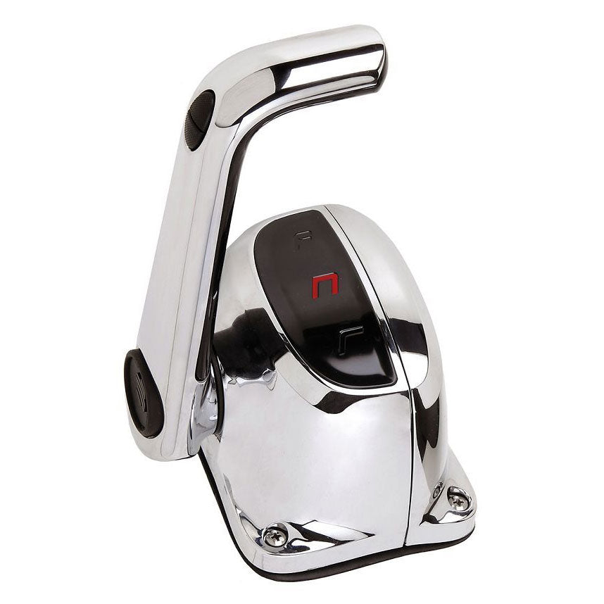 Single Engine Top Mount Control B501CHT/L with Trim and Lock, Chrome