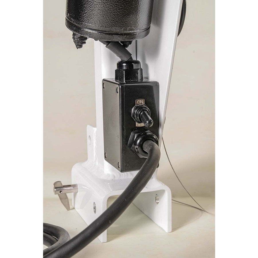 Electric Pot Puller, 12v, Pacific Pro, Scotty Base Mount, Ace Line Hauler