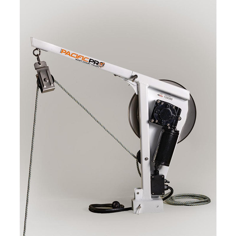 Electric Pot Puller, 12v, Pacific Pro, Scotty Base Mount, Ace Line Hauler