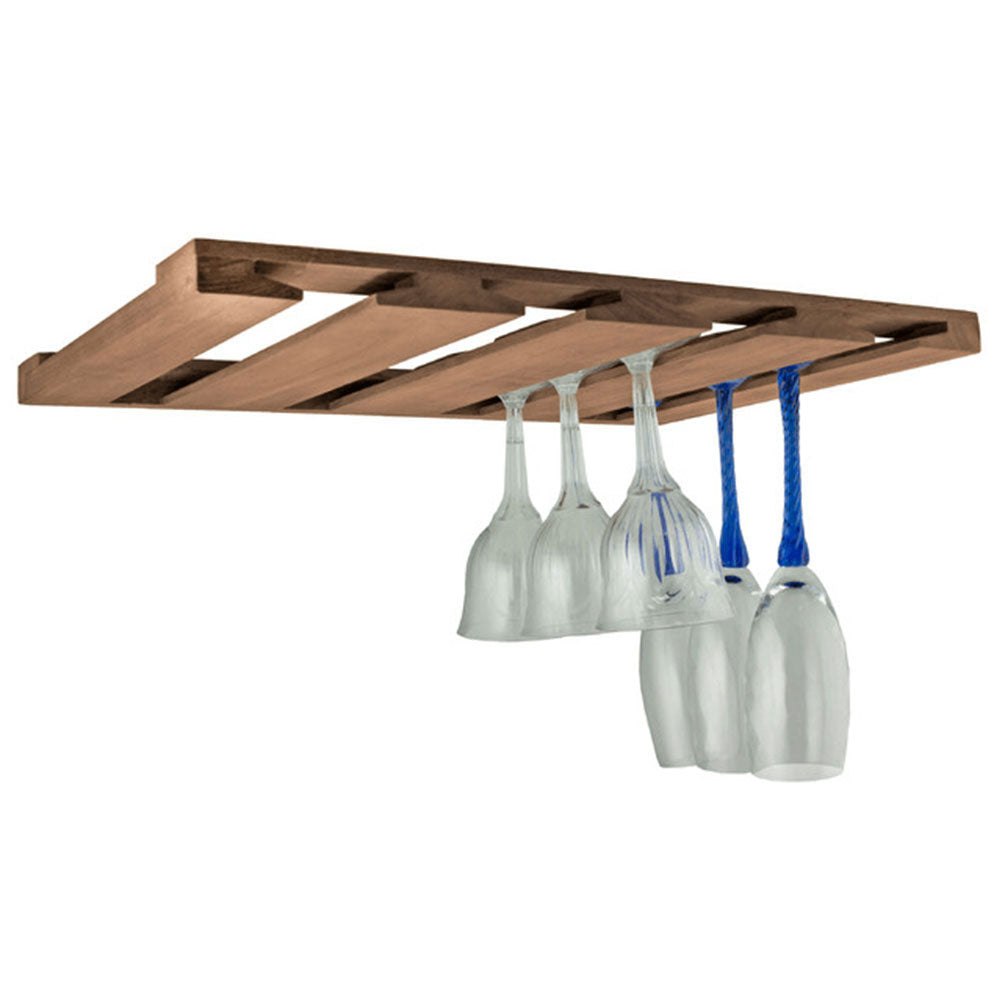 Whitecap Teak Overhead Wineglass Rack