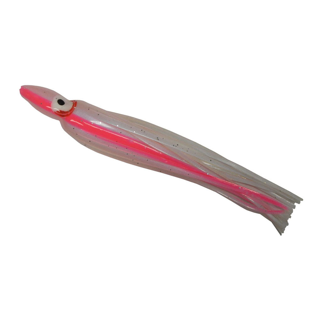 Gibbs Delta 4-1/2" Rigged Squid - UV Pink Stripe