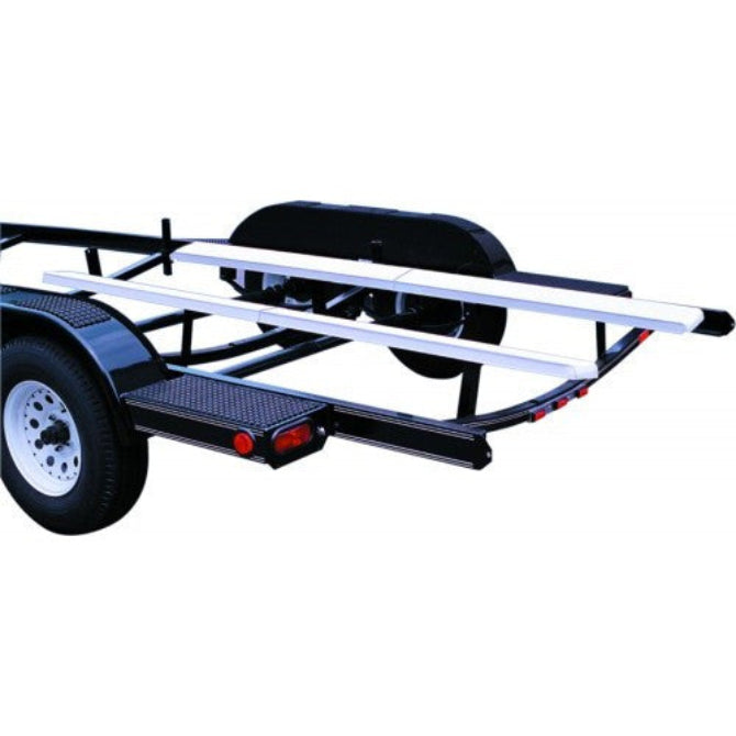 Bunk Glide Ons fitted to boat trailer bunk boards