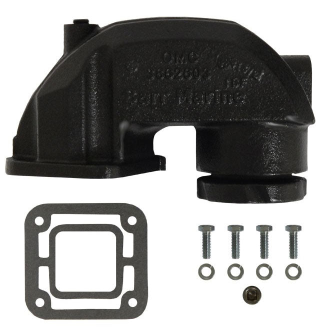 Direct Replacement Exhaust Riser Elbow OMC-20-3862603 for OMC/Volvo 3862603