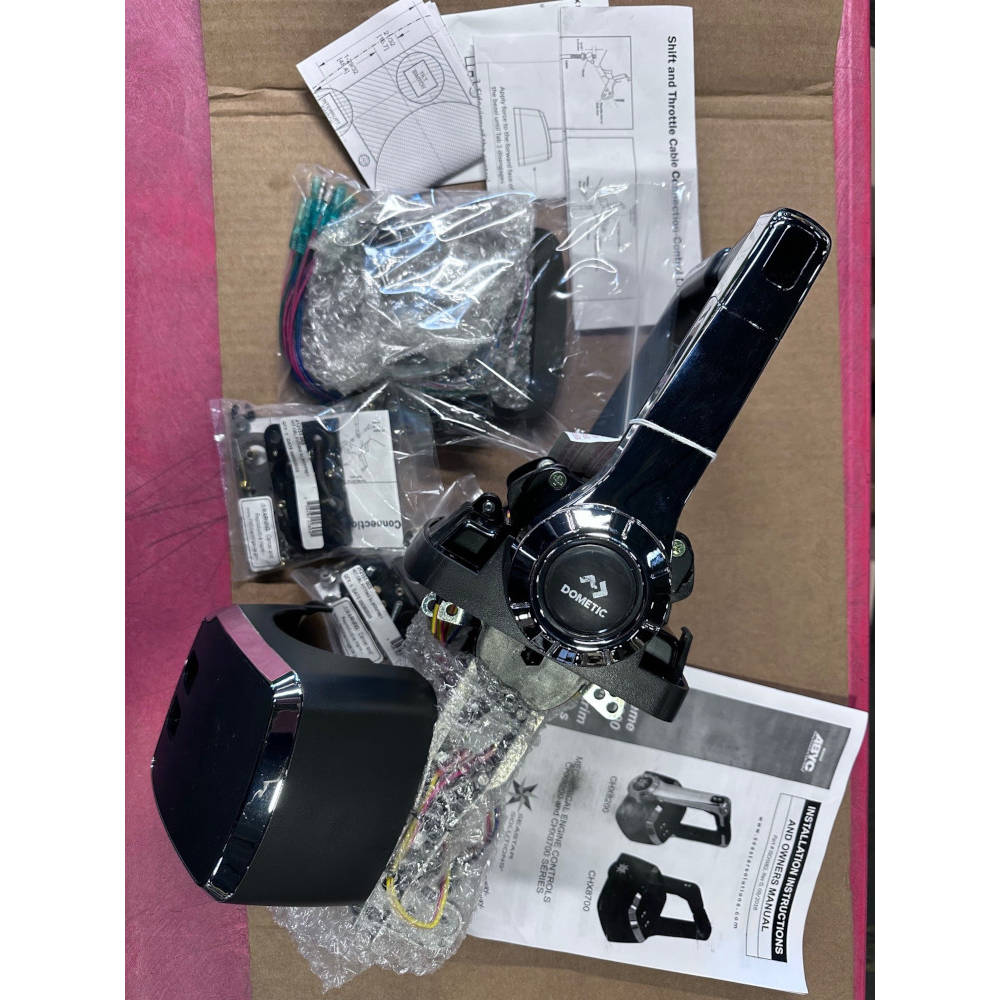 Open Box Xtreme Dual Top Mount Control, Chrome, Trim Switch (No Interlock on Handle)