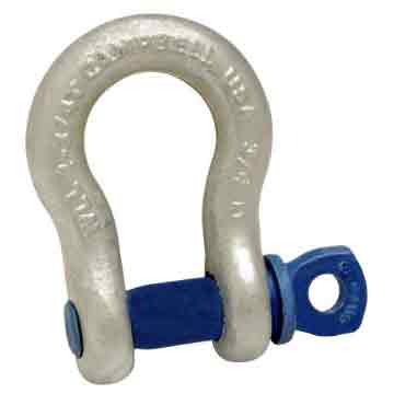 Anchor Shackle Forged Galvanized Spa 7/16" Campbell