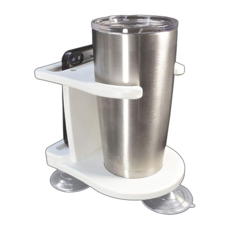 1 Tumbler Holder White Polymer