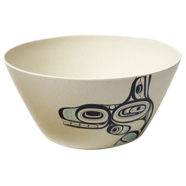 Bamboo Whale Bowl, 10"