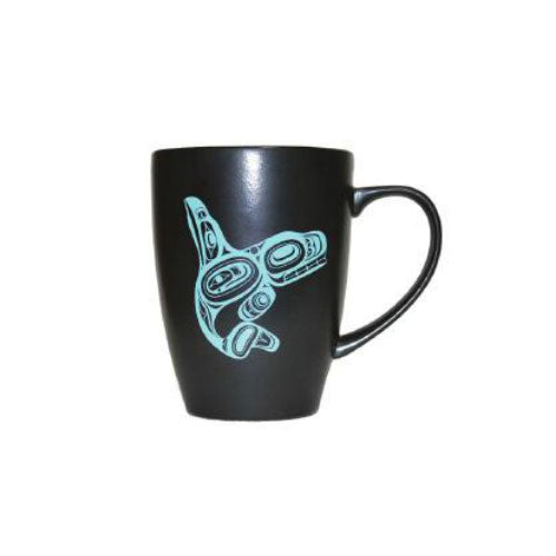 14 oz Whale Ceramic Mug