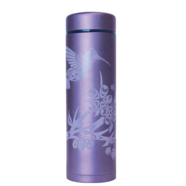 17 oz Insulated Hummingbird Tumbler with Strainer
