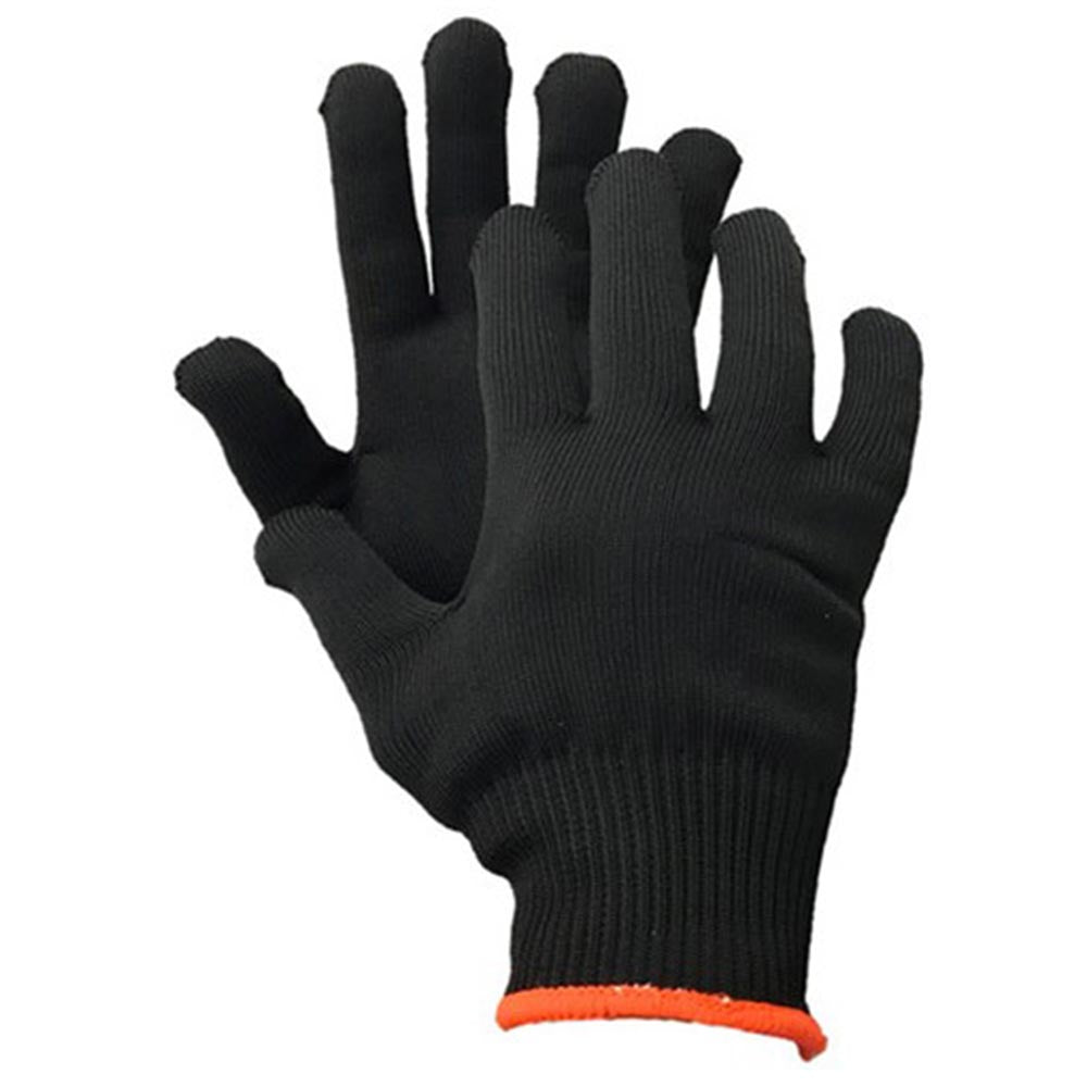 Glacier Glv Polypro Liner Bk LXL