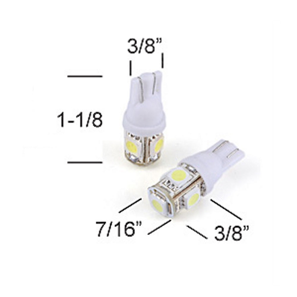 Scandvik 41095 Wedge Base Mini-Tower Bulb
