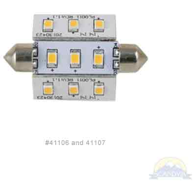 Scandvik LED Bulb Festoon WW 108 Lumen