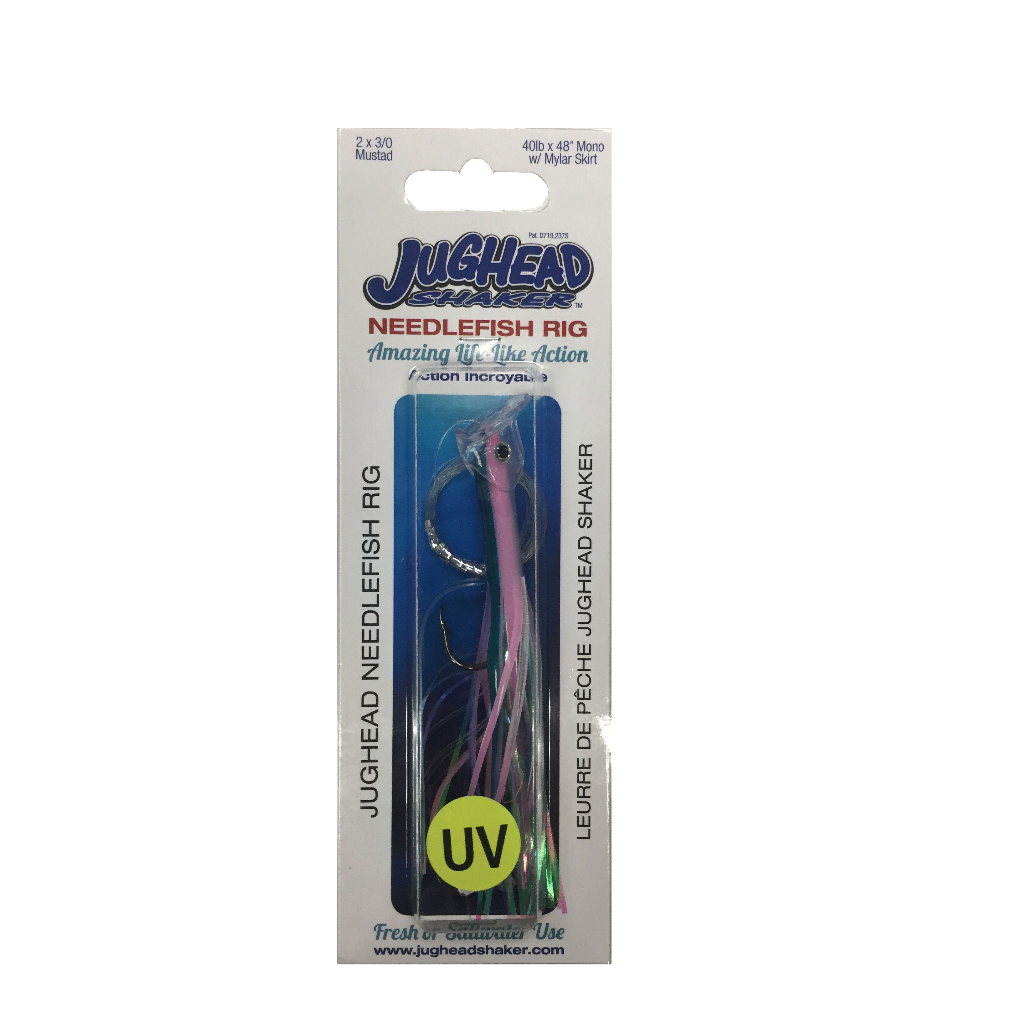 Jughead Shaker 4.5" Nano Needlefish - Ultra Violet Blue Pink