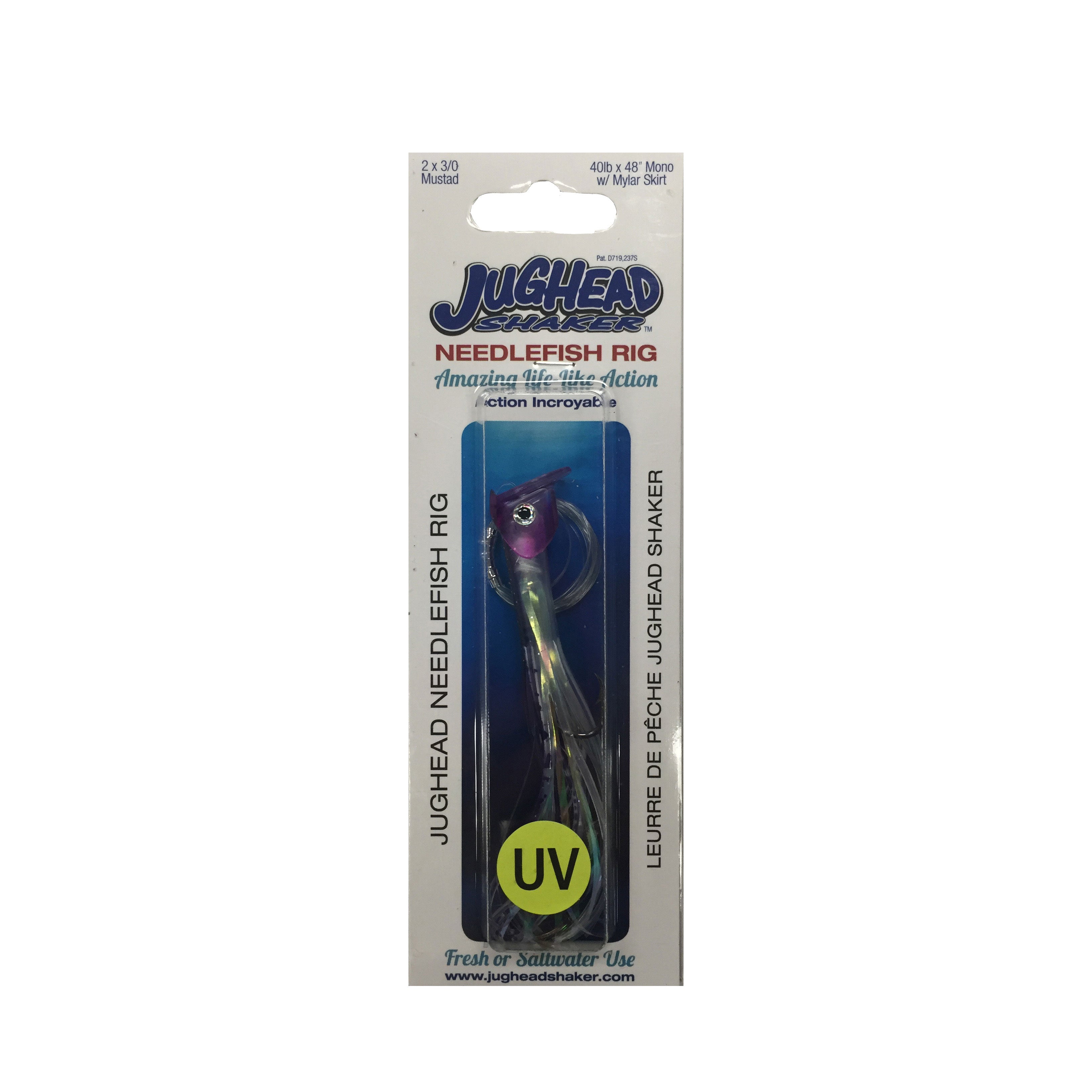 Jughead Shaker 4.5" Nano Needlefish - Ultra Violet Purple Haze