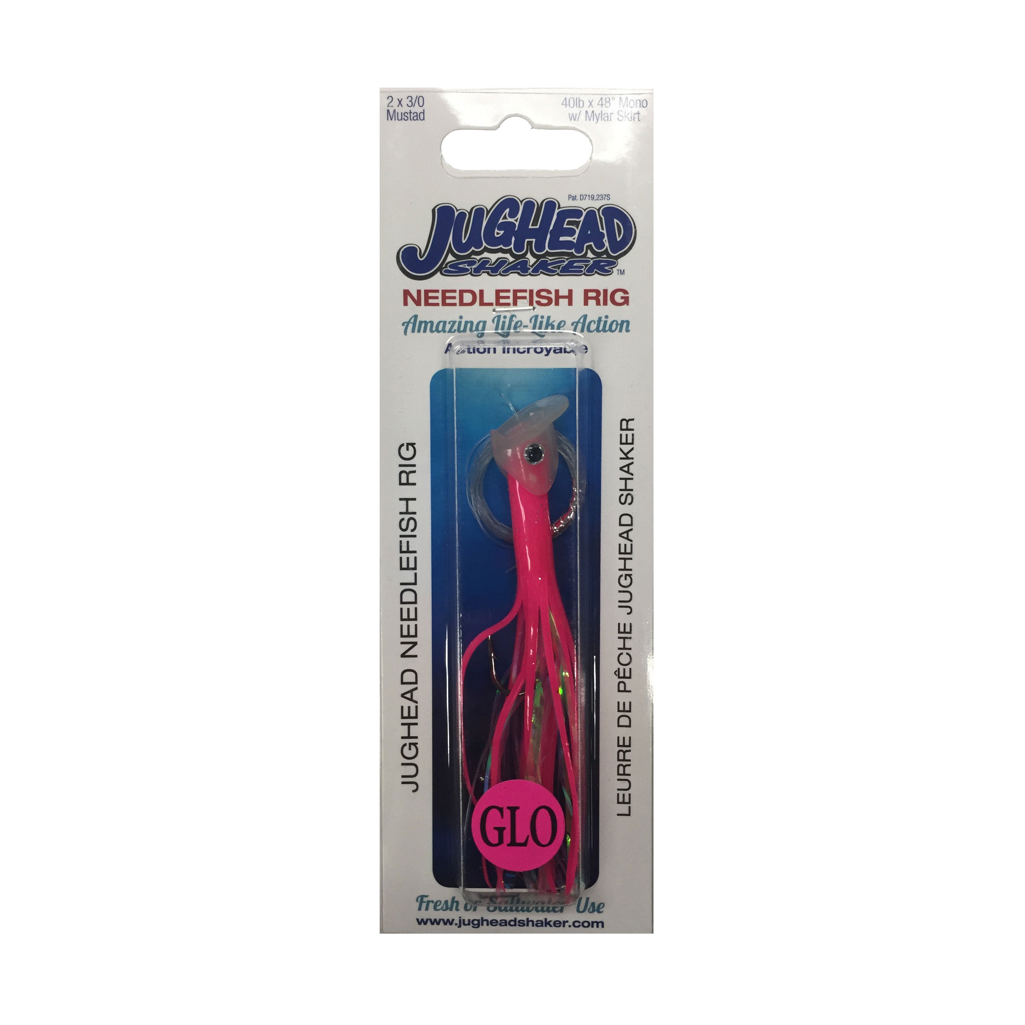 Jughead Shaker 4.5" Nano Needlefish - Glow Pink