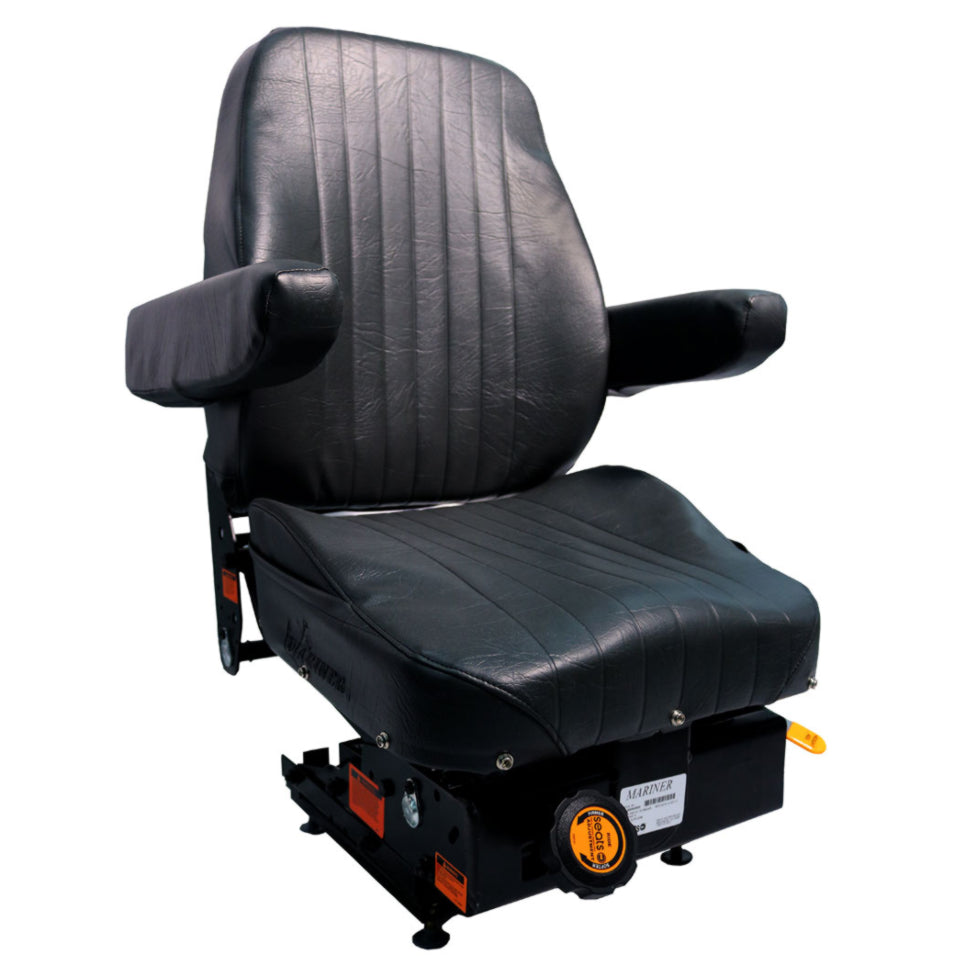 Mariner Optional Arms, Black Vinyl (for Mariner Helm Seat), Pair