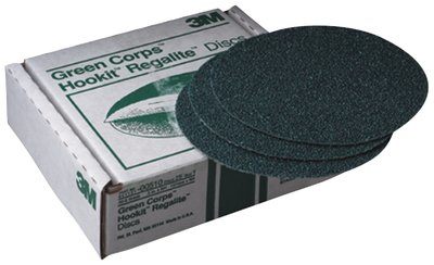 Green Corps Hookit Regalite Sanding Discs 3M