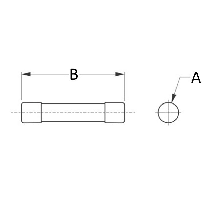 Sea-Dog, AGC, Glass Tube Fuses