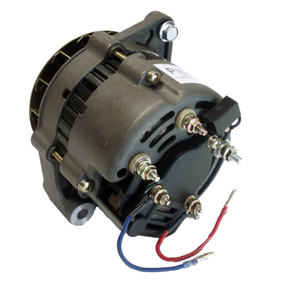Small Frame Alternator, Mercruiser, OMC, Volvo Mando Style, 2" Mounting Feet, 12 volt