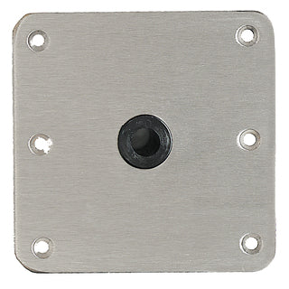 Attwood Marine, Base Plate, Lock N'Pin, 3/4" Pin, Stainless Steel Plate