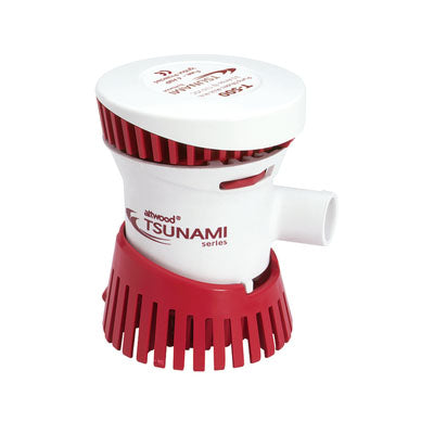 Tsunami Bilge Pump, 500, 800, 1,200 gph, 12 volt