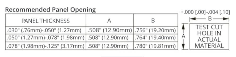 Rocker Switches for 360 Panels