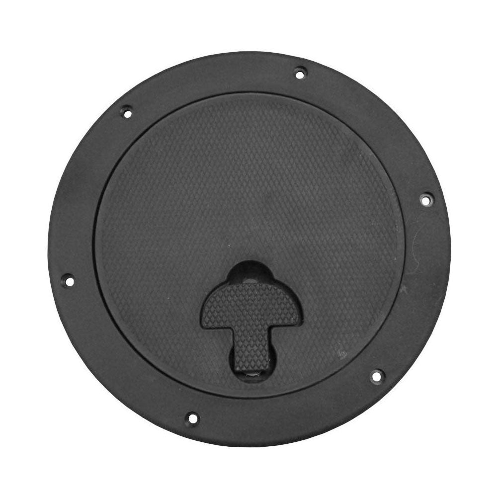 Deck Plates, Non-Skid w/ Latched Center Cap