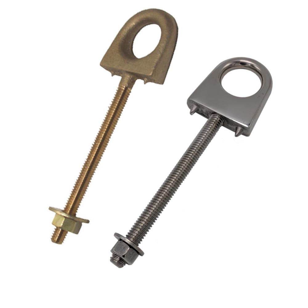 Buck Algonquin Bow Eyes, Cast Bronze or Stainless Steel